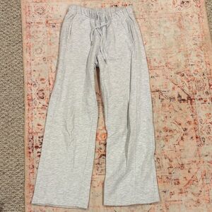 Gray Garage Wide-Leg Sweatpants
